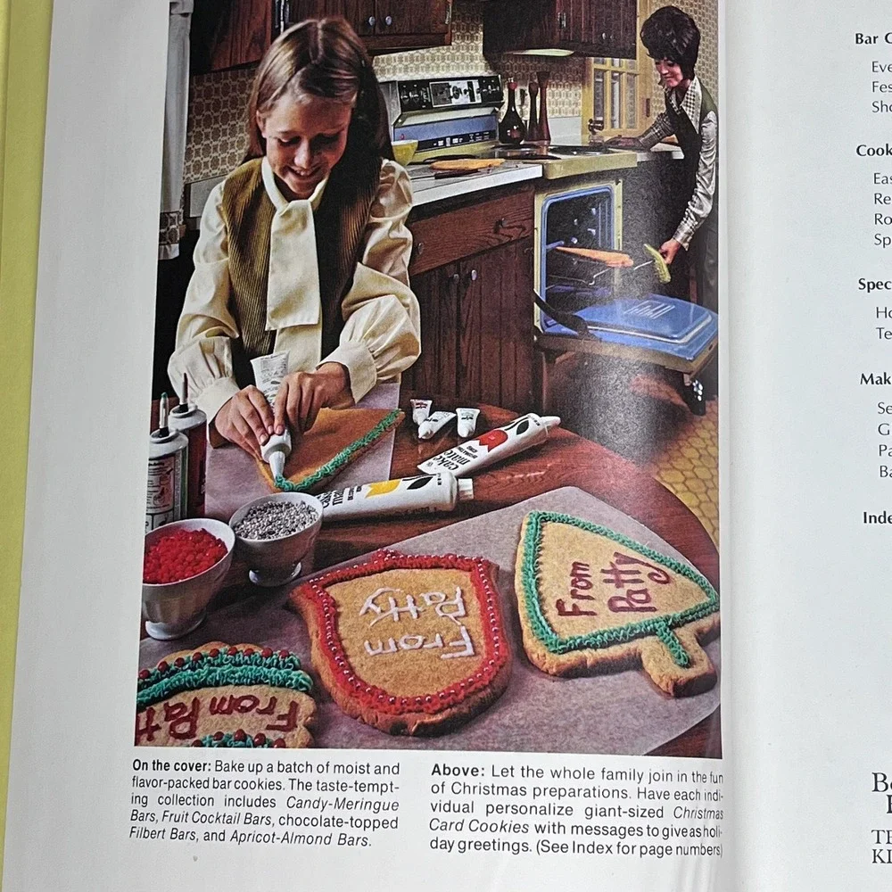 Better Homes and Gardens Homemade Cookies Cook Book 1975 First Edition Vintage